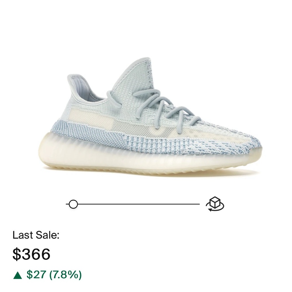 Adidas Yeezy Cloud White 10